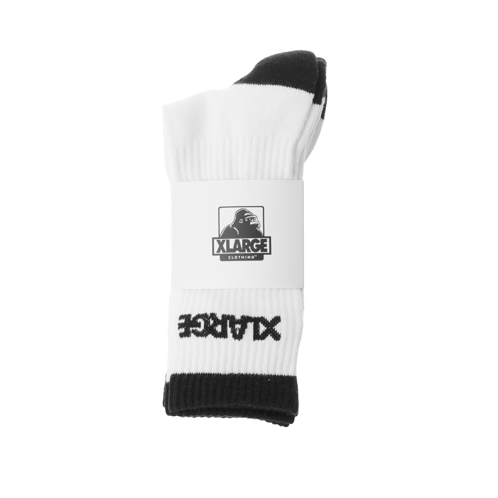 XLarge 91 Sock 3 Pack White