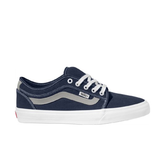 Vans Chukka Low Sidestripe Navy/Grey — skate shoes