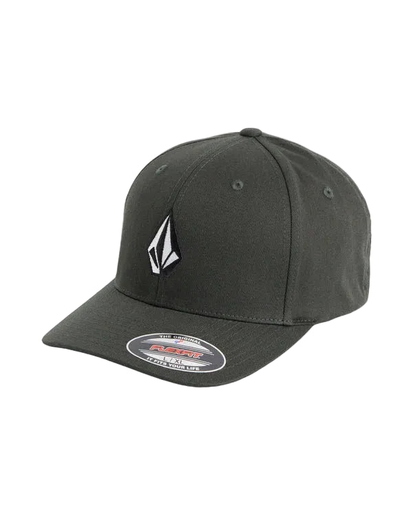 Volcom Full Stone Flexfit Dark Green
