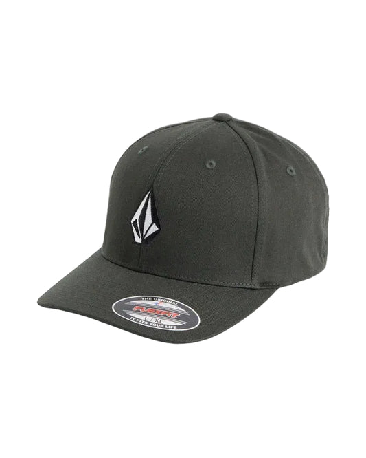 Volcom Full Stone Flexfit Dark Green