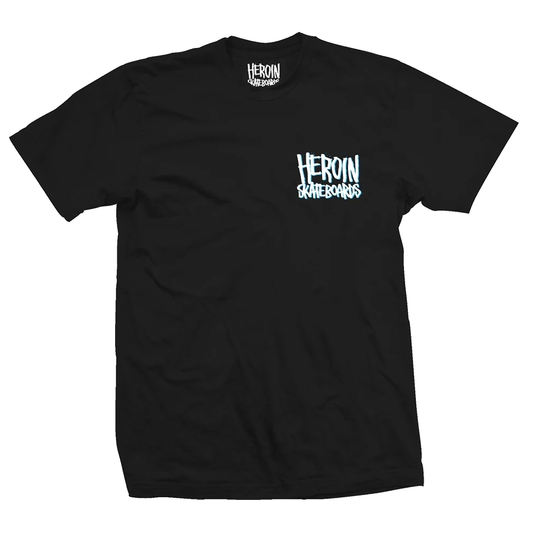 Heroin Curb Killer Wide Boy T-Shirt Black