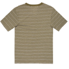 Volcom Static Stripe Crew S/S T-Shirt Old Mill