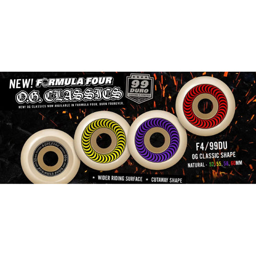 Spitfire 99Duro Formula Four OG Classics 52mm