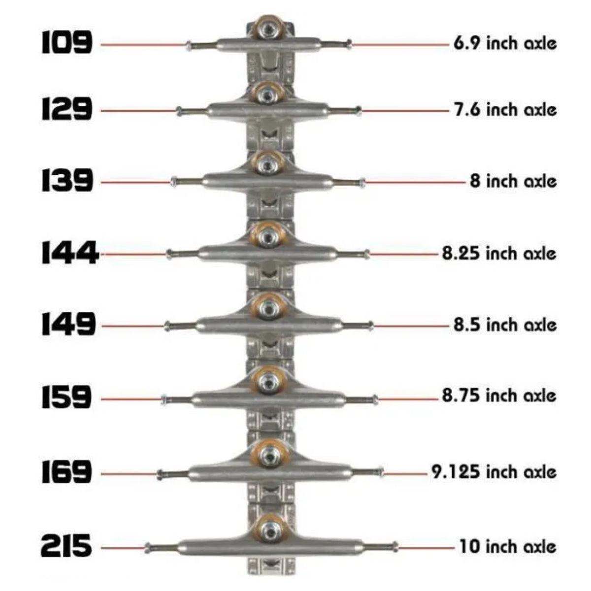 Independent Stage 11 Hollow Silver Trucks 149