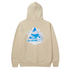 HUF Tear You A New One Hoodie Sand