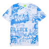 HUF Twenty Tee White/Blue