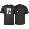 Powell Peralta Searching For Animal Chin T-Shirt Black