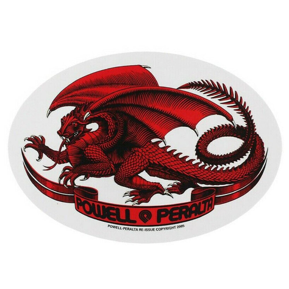 Powell Peralta Oval Dragon Sticker
