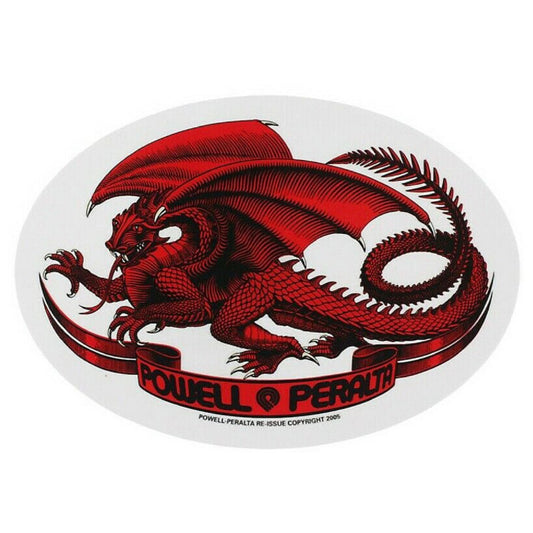 Powell Peralta Oval Dragon Sticker