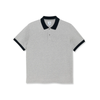 Polar Duo Polo Shirt Heather Grey