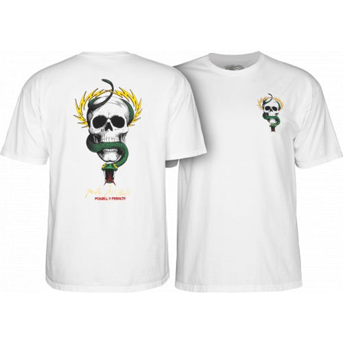 Powell Peralta McGill Skull and Snake Tee White
